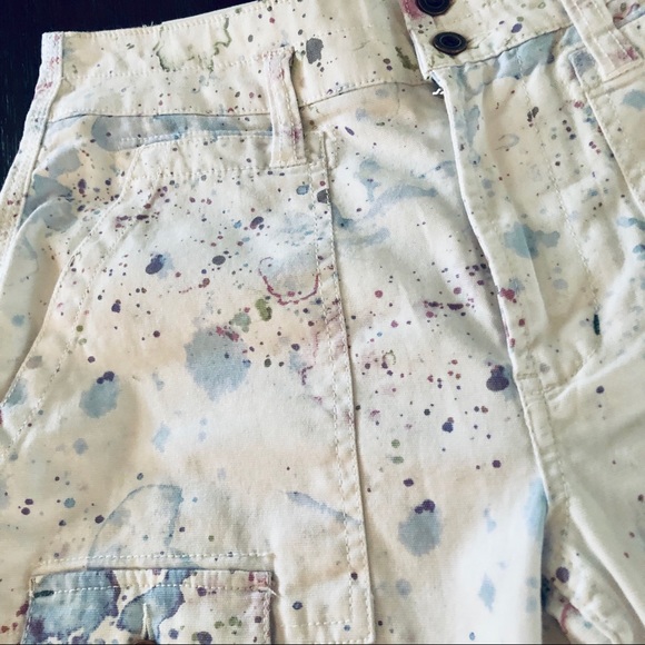 Anthropologie Wanderer Watercolor Cargo Pants - Picture 14 of 16